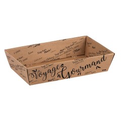 Corbeille carton voyage gourmand | Mj Pack