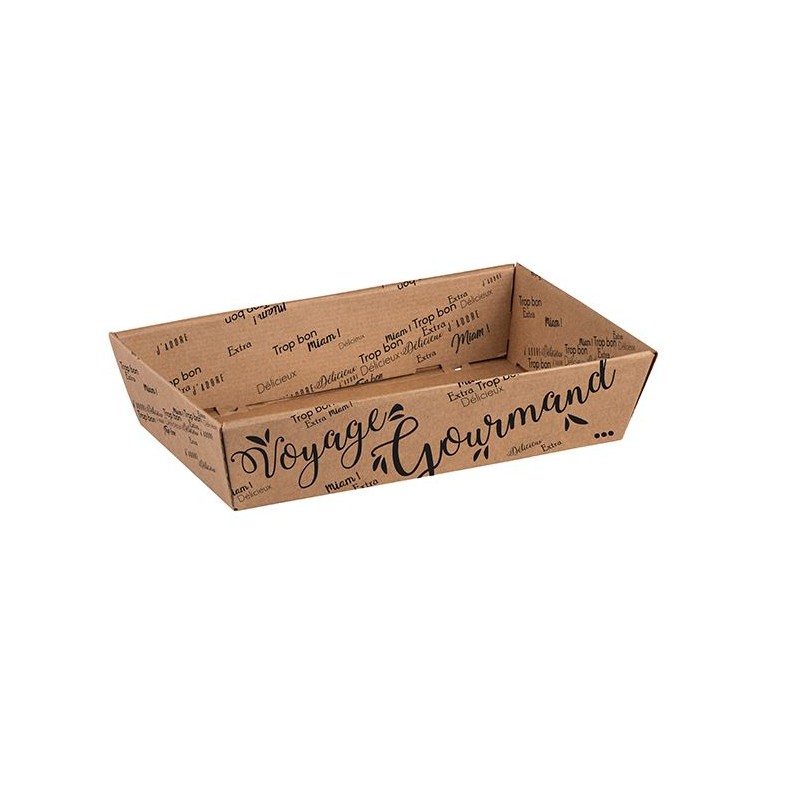 Corbeille carton voyage gourmand | Mj Pack