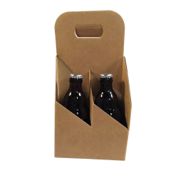 Boîte présentation 2 bouteilles Steinie 33cl | MJ Pack