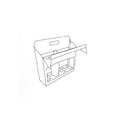 Boîte large 4 bouteilles APO/Vichy avec insert | MJ Pack