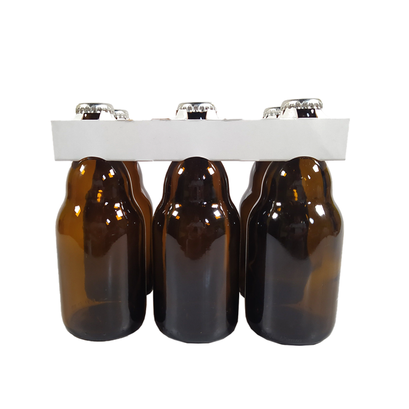 Clip carton renforcé 6 bouteilles Steinie | MJ Pack