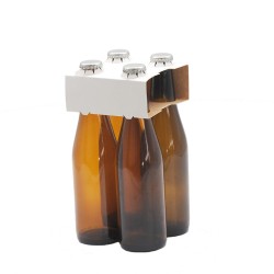 Clip carton 4 bouteilles APO/Longneck/Vichy | MJ Pack