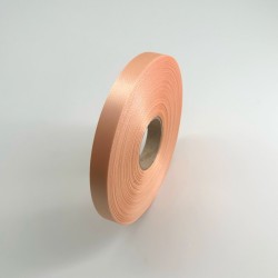 Ruban satin pêche 15mm x100m