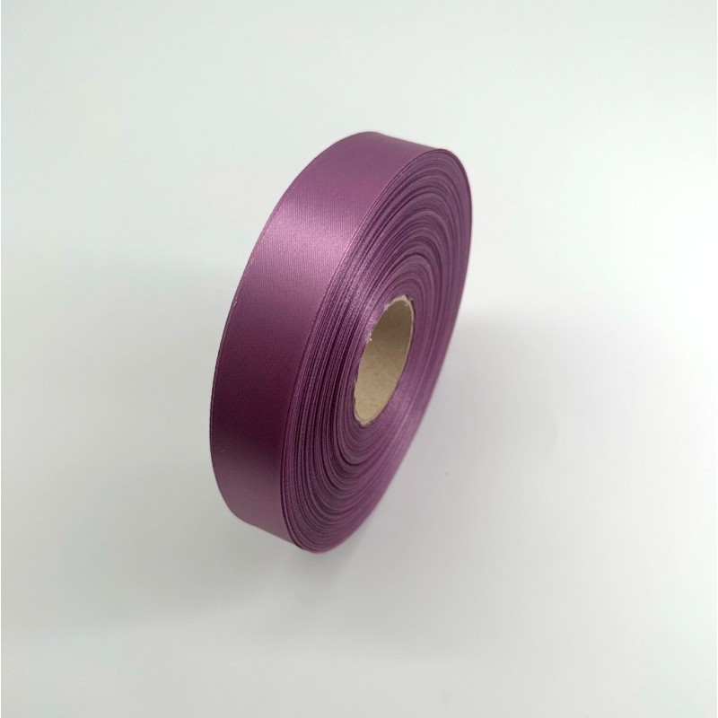ruban satin lila 25mm