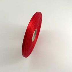 ruban satin rouge 7mm