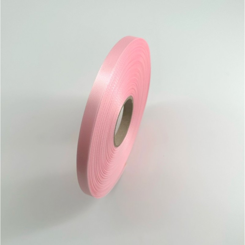 ruban satin rose 10mm x 100m