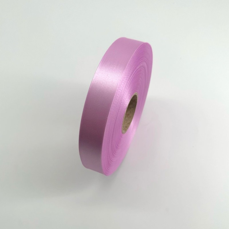 ruban satin mauve 25mm - 100m