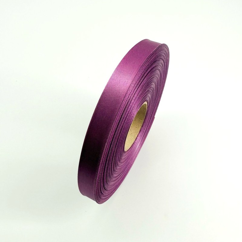 ruban satin lila 15mm