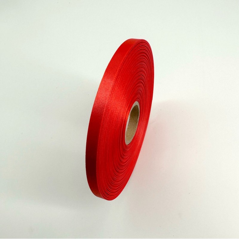 ruban satin orange 10mm x 100m