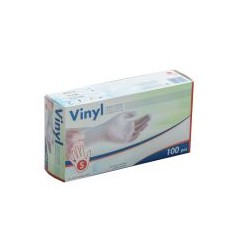 Gants vinyl transparents XL