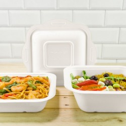 Emballage à emporter - couvercle en bagasse