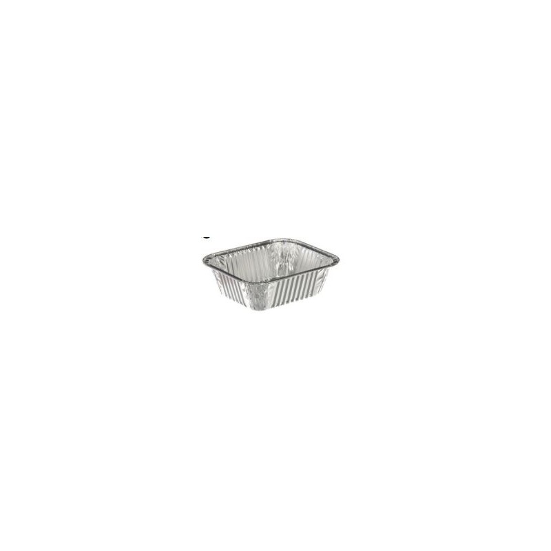 Barquette aluminium avec couvercle – 490cc | MJ Pack