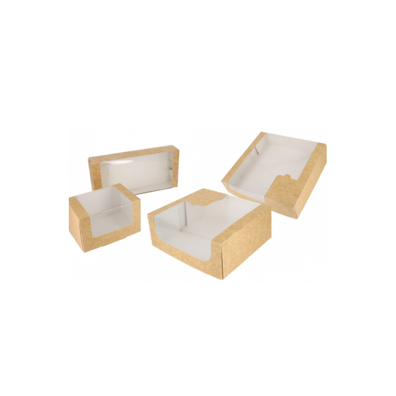 Boite pâtissière kraft packipack