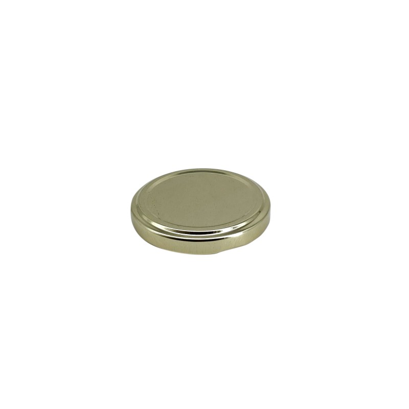 Emballage alimentaire - couvercle métal or 63mm | MJ Pack