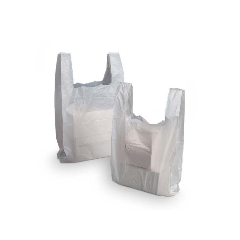 Sac plastique blanc | MJ Pack