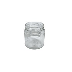 Pot en verre blanc 190ml