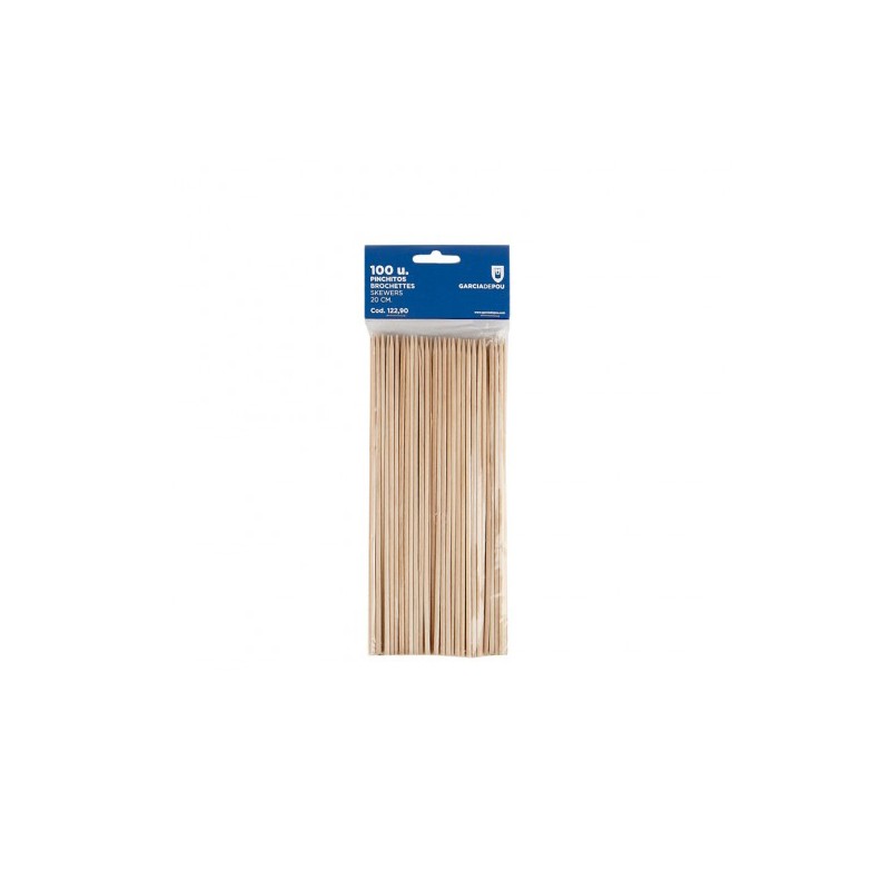 Pics brochettes en bambou 15 cm | MJ Pack