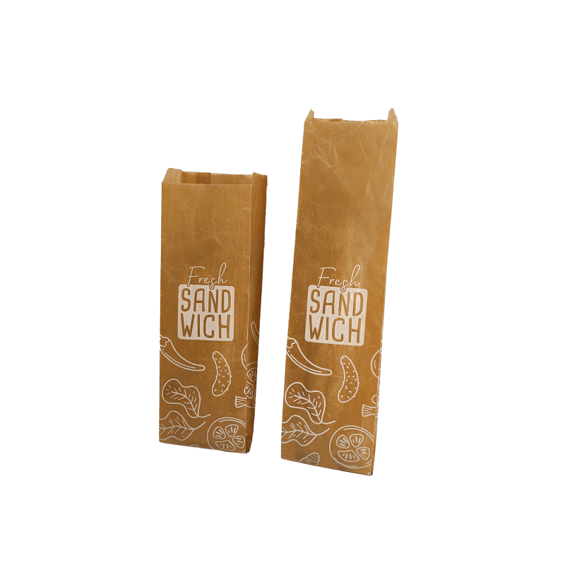 Sacs sandwichs brun 12x7x46/48 cm | MJ Pack