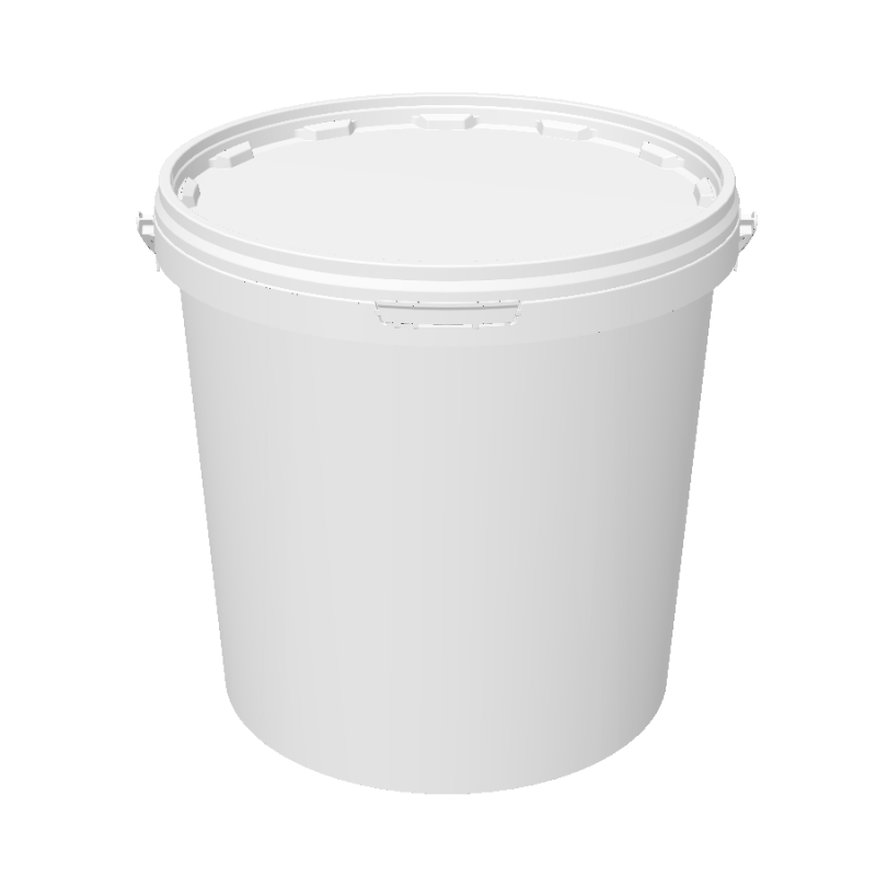 SEAU ROND 11.2L BLANC | Mj Pack