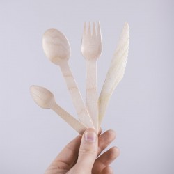 Emballage alimentaire - couteau en bois