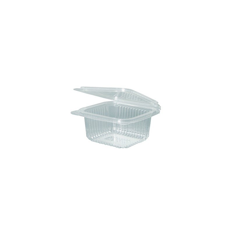 BOITE A COUVERCLE CHARNIERE EN PLA 500ML