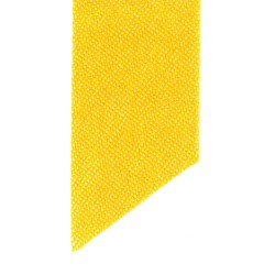 ruban satin jaune 25mm