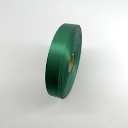 Ruban satin vert 25 mm x 100 m | MJ Pack
