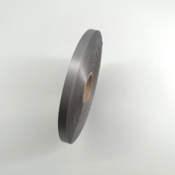 Ruban satin argent 10 mm x 100 m | MJ Pack