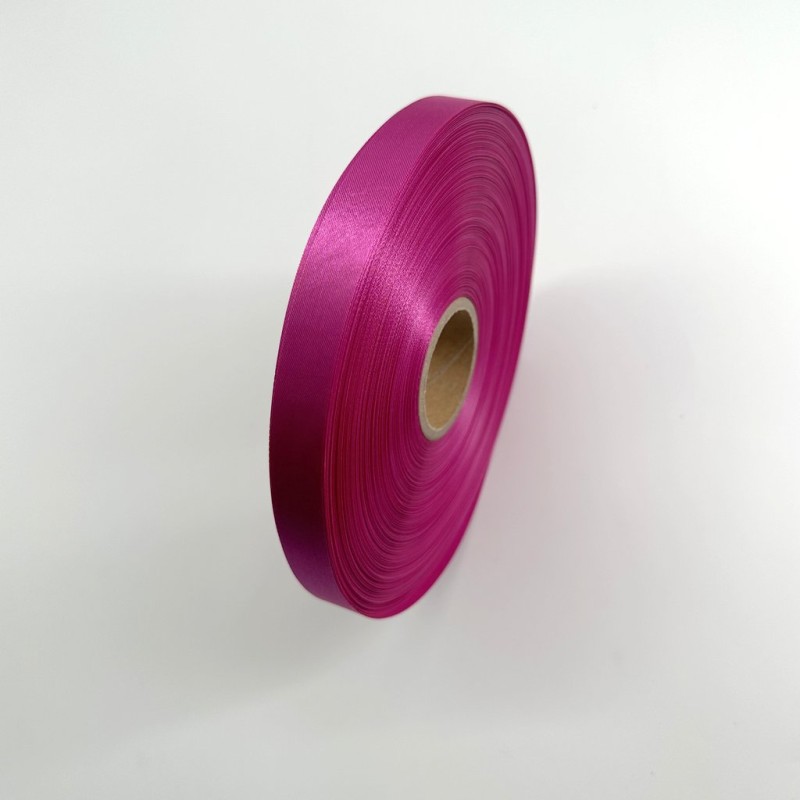 Ruban satin rose 15 mm x 100 m | MJ Pack