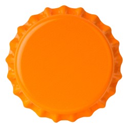 Capsule orange 26 mm pour bouteilles en verre | Mj Pack