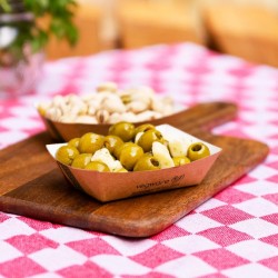 Emballage alimentaire - barquette à frites kraft