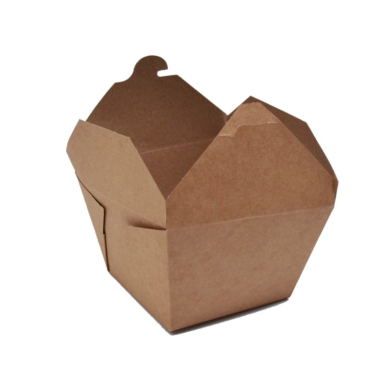 Emballage alimentaire- Lunch box kraft brun 1100ml  | MJ Pack