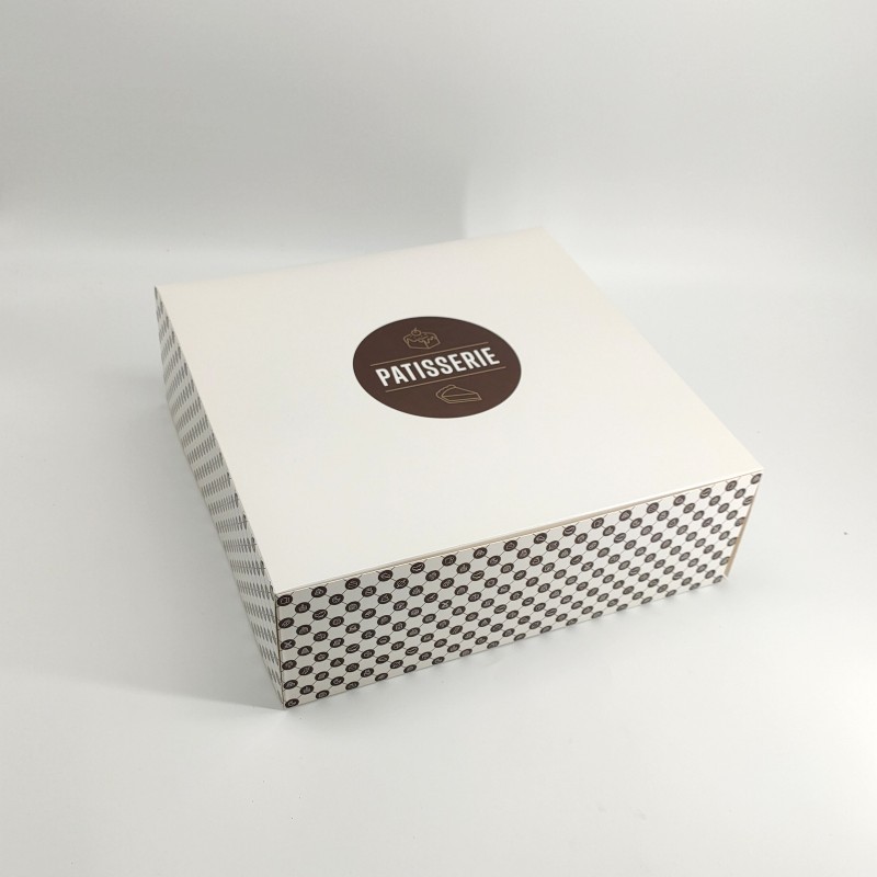 BOITE PATISSIERE DESSIN STANDARD 32x8CM
