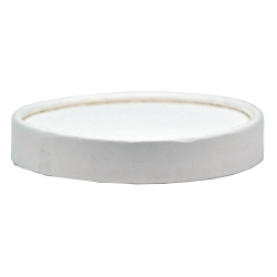 Couvercle pot à glace en carton blanc 180ml | MJ Pack