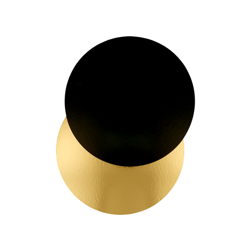 SOUS TARTE OR/NOIR  DIAM 260MM