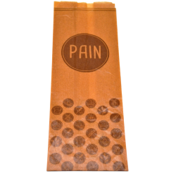 Sac a pain long 1kg kraft brun