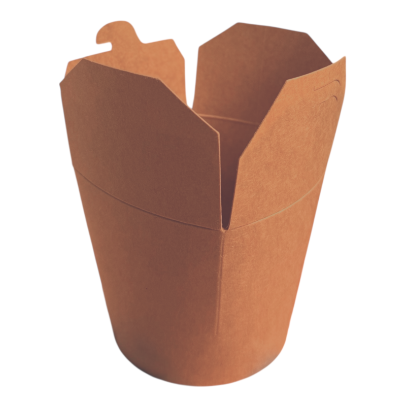 Pot à pates 960ml kraft brun