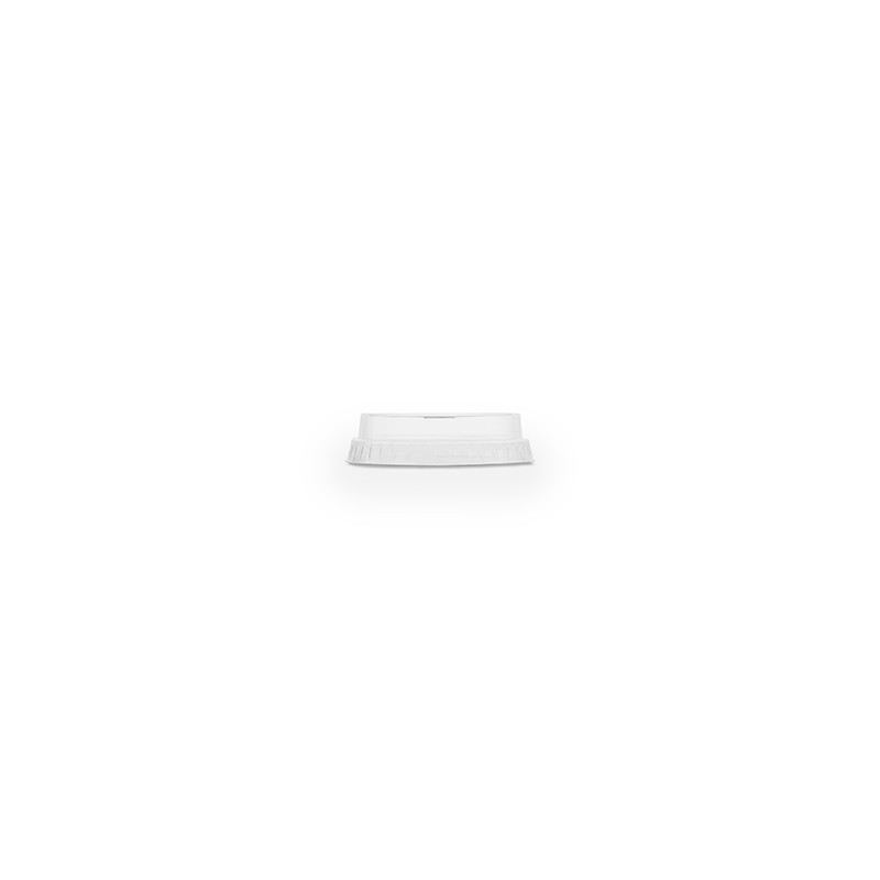 Couvercle rond plat pour gobelets minces | Mj Pack
