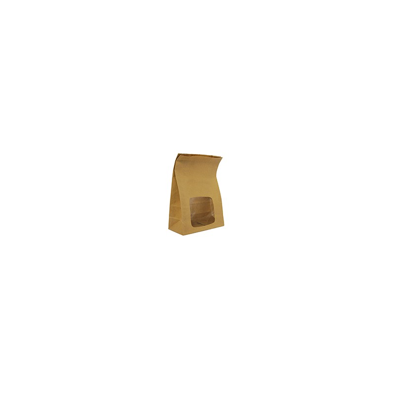 Sac à tartine kraft + fenêtre | Mj Pack