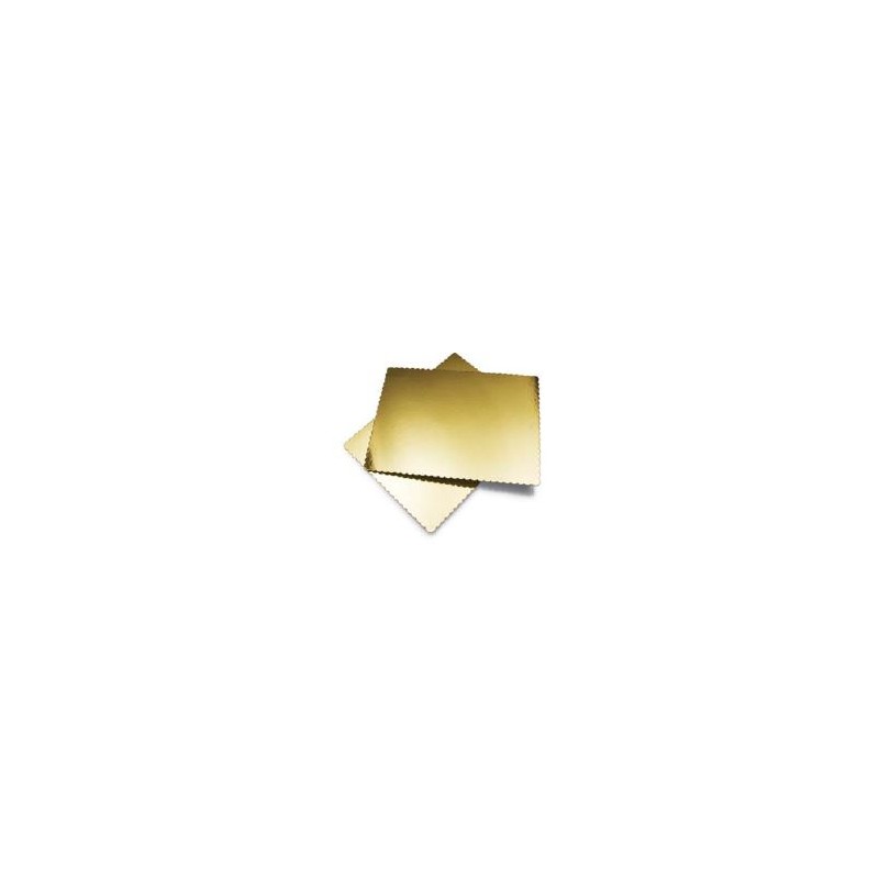 Plaque Duplex or/noir rectangle