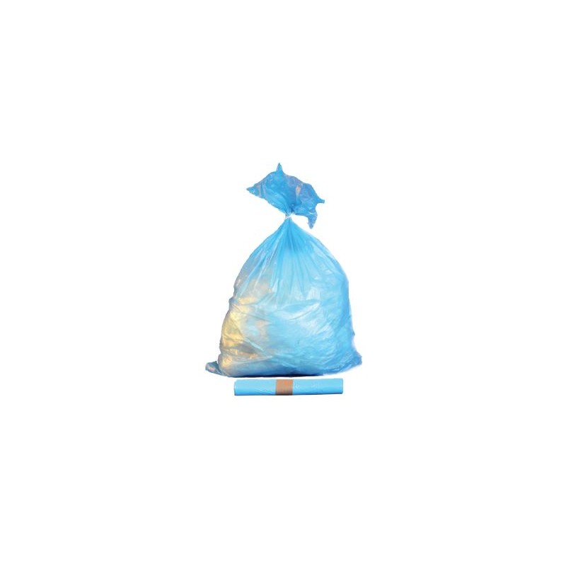 Sac poubelle 420 L en PEHD transparent