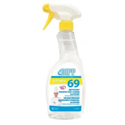 Désinfectant cuisine 500 ml – spray 2 en 1 | MJ Pack