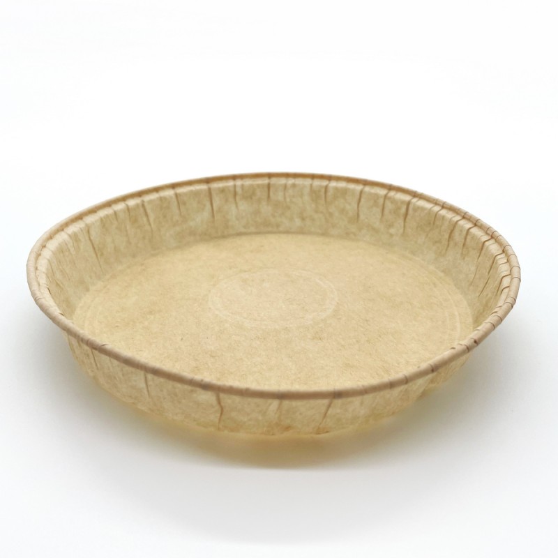 Moule en papier nature rond | MJ Pack