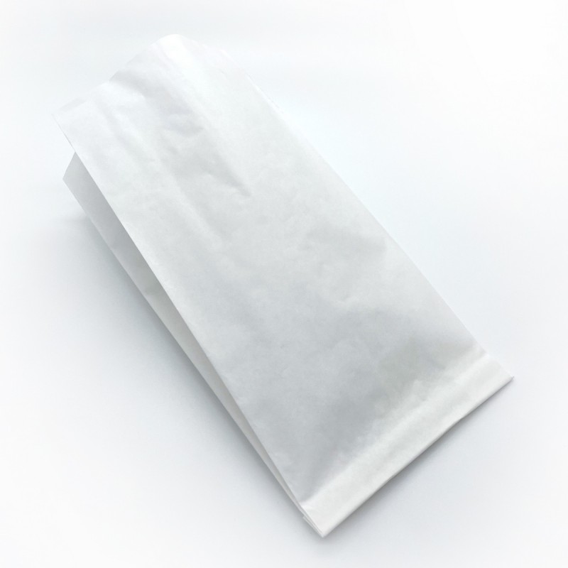 Sachet kraft blanc micro-ondable 100° PP | MJ PACK