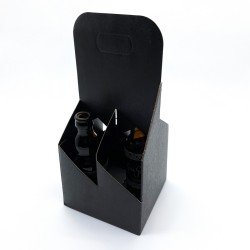 Boîte présentation 4 bouteilles Steinie 33cl | MJ Pack